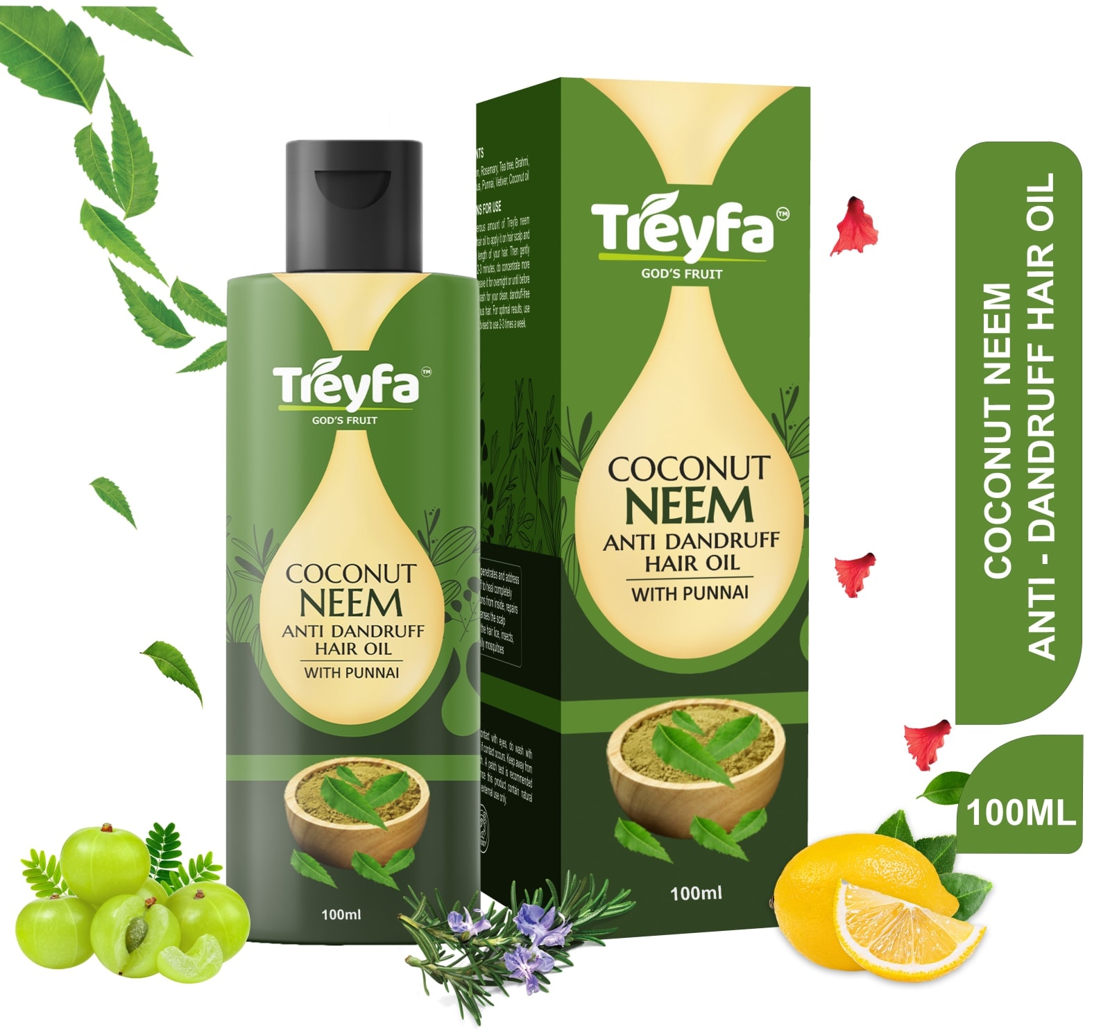 Neem Face Wash – Foaming, Acne Control & Oil-Free Glow 100ML