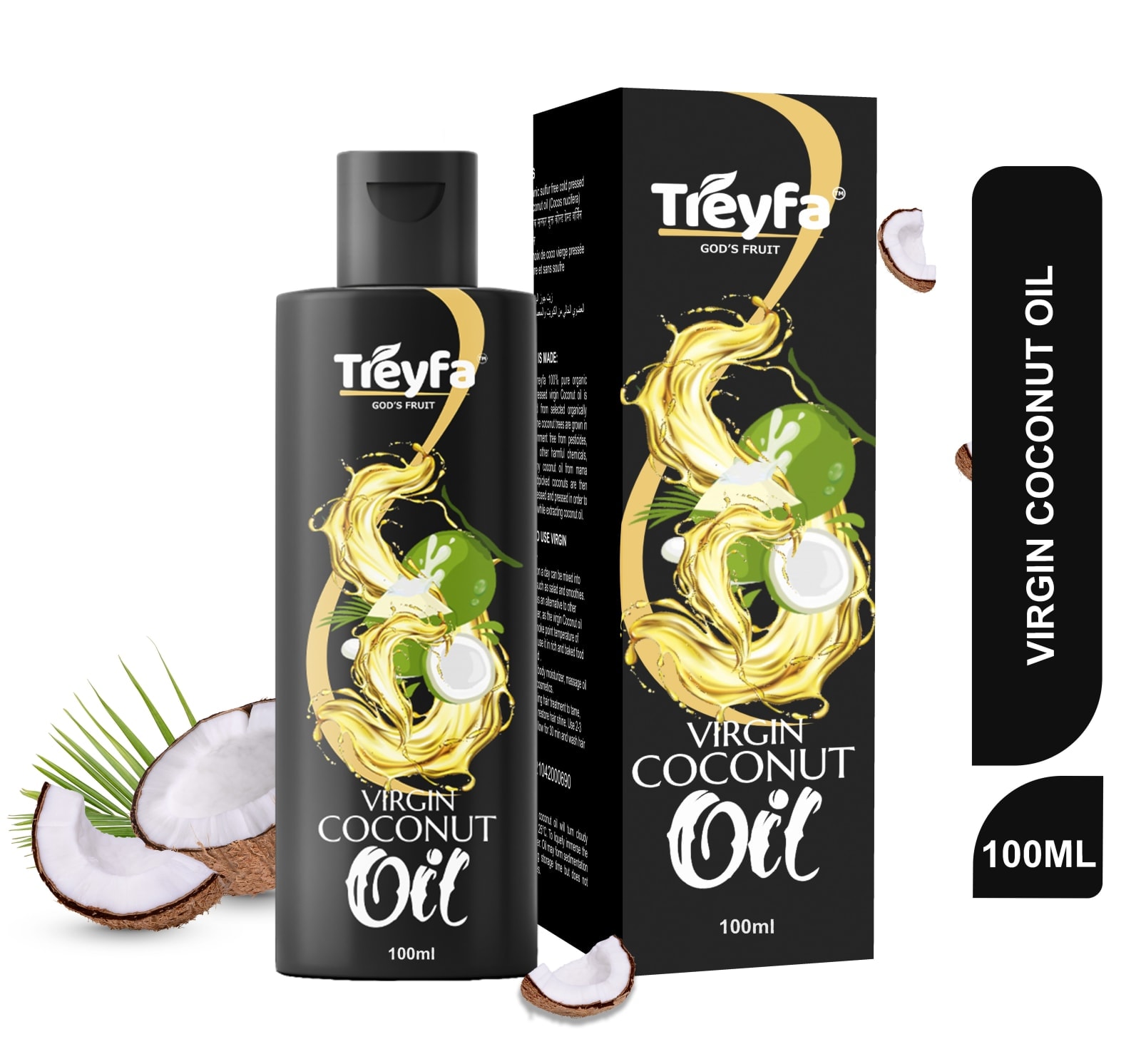 Coconut Oil for Hair Growth 100ML 1