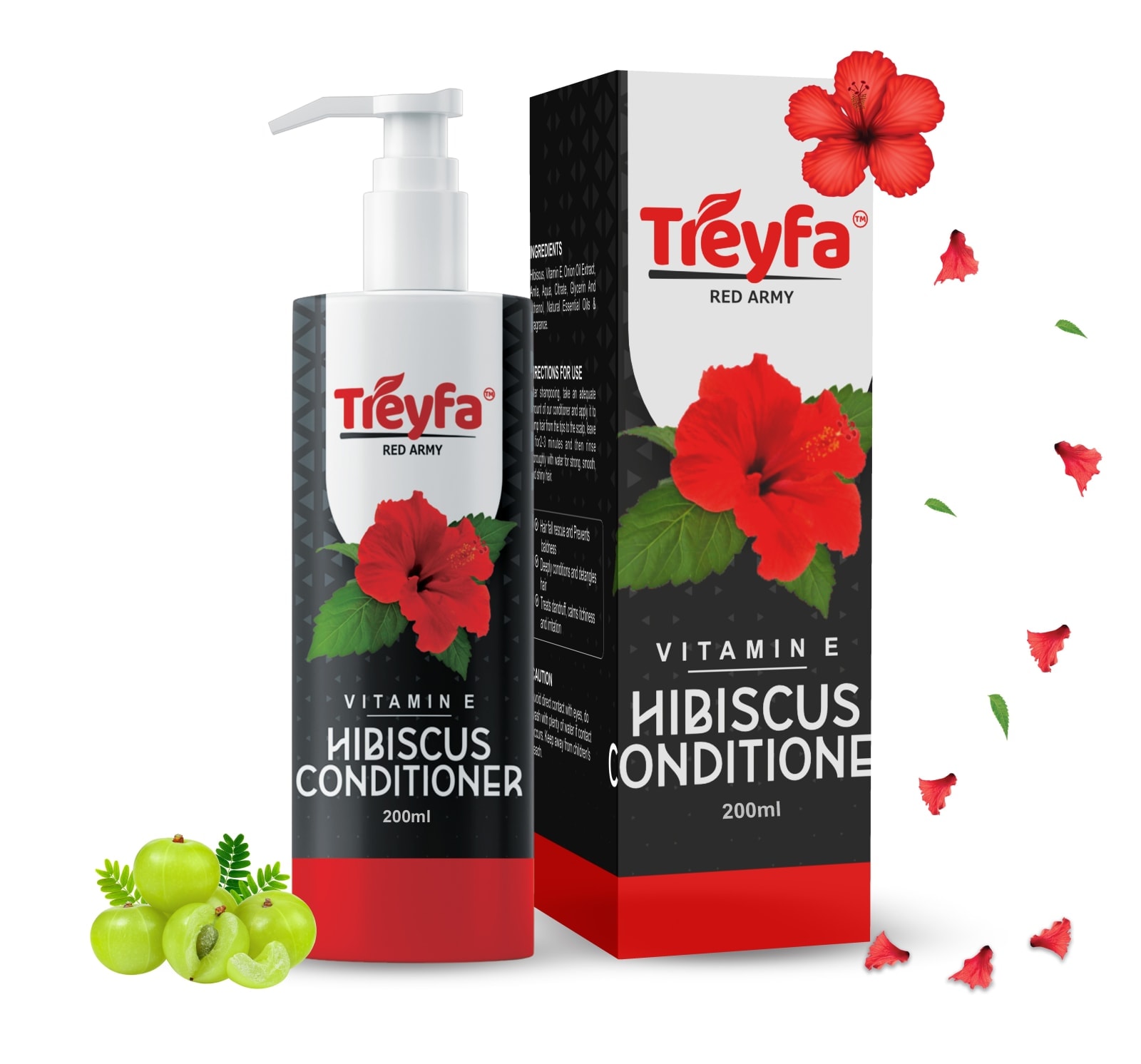 Hibiscus Conditioner for Deep Hair Repair & Smooth Hair 200ML 1