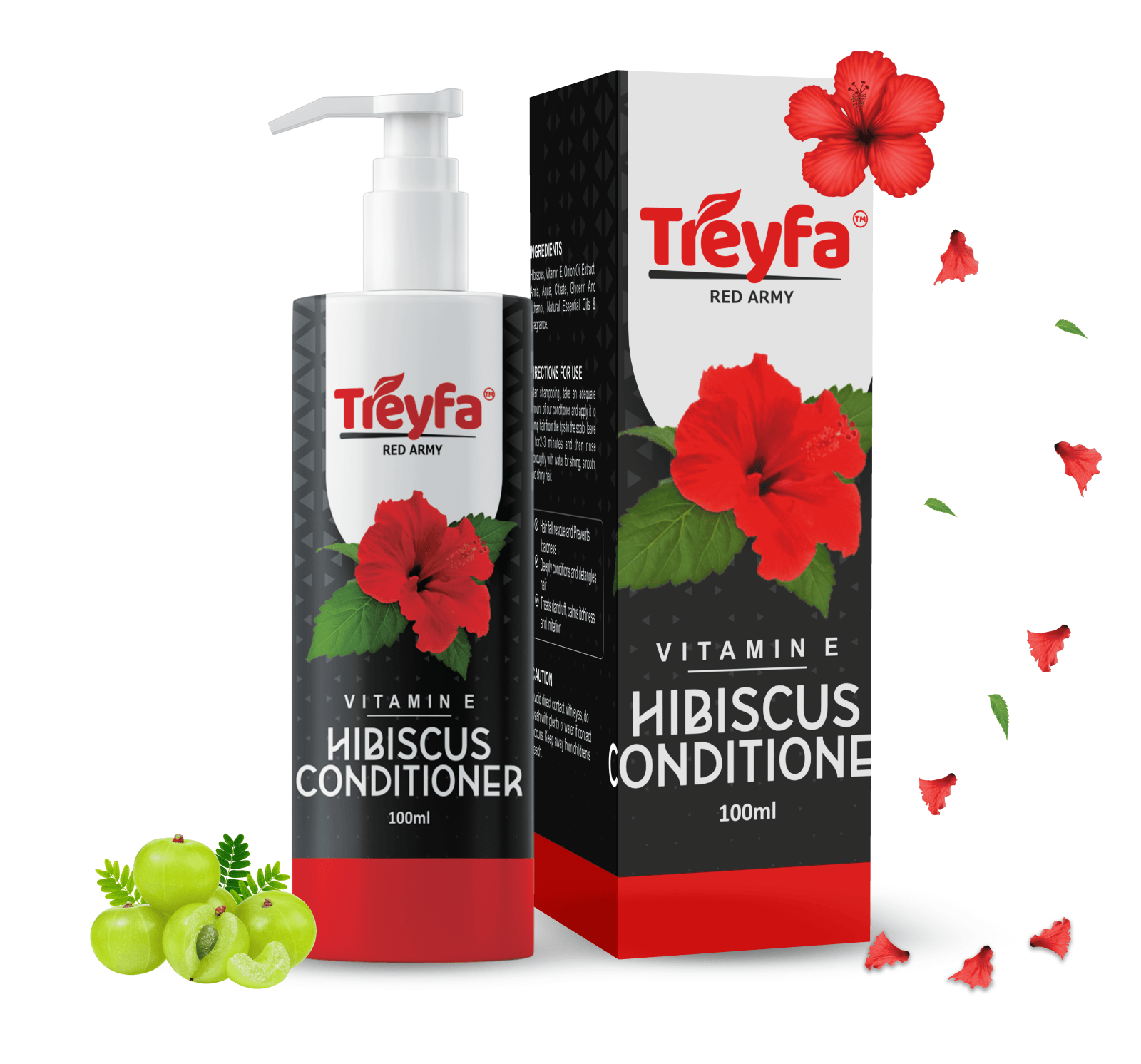 Nourishing Hibiscus Conditioner – For Hair Growth & Strength 100ML 1